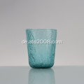 Fester Glaskrug mit Blattmusterglas Tumbler